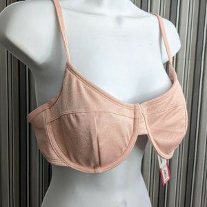 Xhilaration Juniors XL Pink Underwire Bikini Top